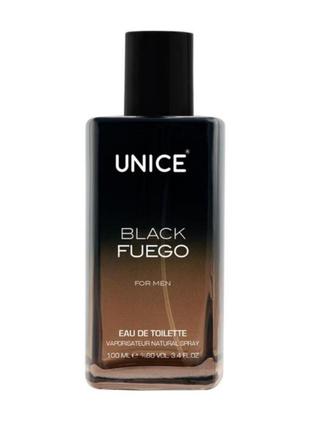 Чоловіча туалетна вода unice fuego, 100 мл
