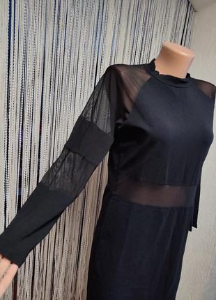 Красивое платье с сеточкой only