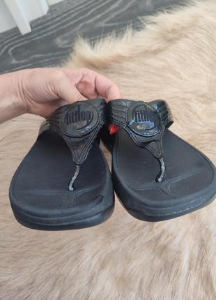 Шлепанцы вьетнамки fitflop,нюанс2 фото