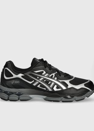 Asics gel nyc black silver 40