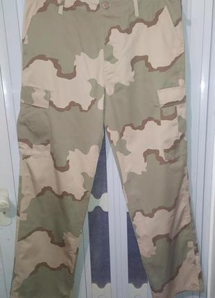 Штаны тактические mil tec (германия) 3 color desert camo.