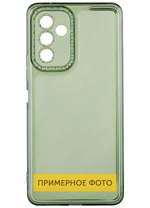 Чохол tpu starfall clear для xiaomi poco x3 nfc / poco x3 pro, зелений 2