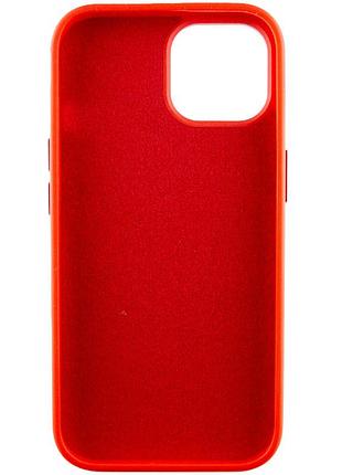 Чохол tpu+glass sapphire midnight open camera with magsafe для apple iphone 15 (6.1") червоний / red 4