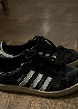 Кроссовки adidas campus черные