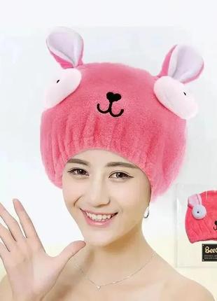 Банная шапочка, шапочка для сушки волос