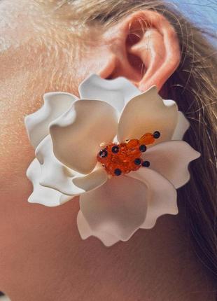 Серьги, серьги зара, яркие серьги зара