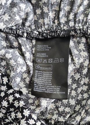 Блуза в цветочный принт h&amp;m 8