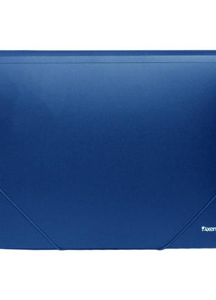 Папка на резинках axent а4 синяя 1508-02-a