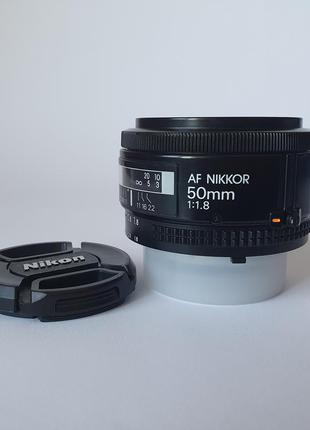 Nikon af nikkor 50mm 1:1.8, версия mki. идеальное состояние2 фото