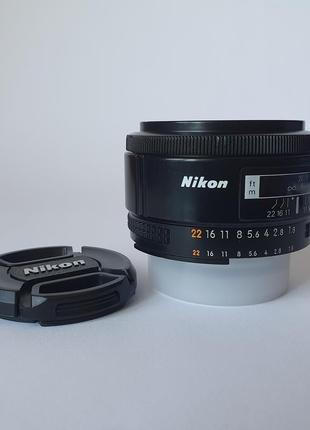 Nikon af nikkor 50mm 1:1.8, версия mki. идеальное состояние3 фото