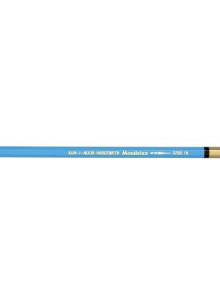Карандаш акварельный koh-i-noor mondeluz лазурный синий cerulean blue (3720/16)