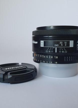 Nikon af nikkor 50mm 1:1.8, версия mki. идеальное состояние