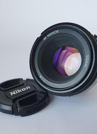 Nikon af nikkor 50mm 1:1.8, версия mki. идеальное состояние5 фото