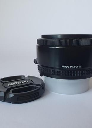 Nikon af nikkor 50mm 1:1.8, версия mki. идеальное состояние7 фото