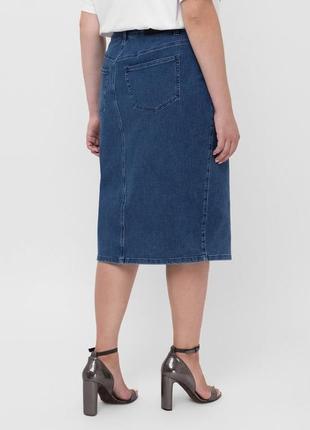 Трендовые джинсовая юбка