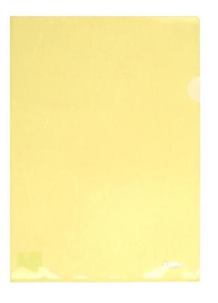 Папка уголок axent а4 желтая 1434-26-a