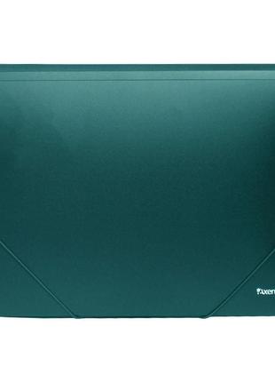 Папка на резинках axent а4 зеленая 1508-05-a