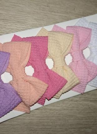 Набор бантики заколка детские, для девочек