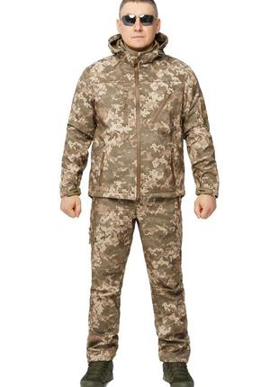 Костюм тактический soft shell непромокаючий, утеплений. 54 і 56р