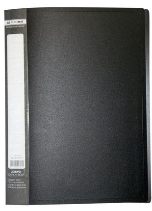 Папка з файлами дисплей-книга а4 buromax чорний 30 файлів bm.3611-01
