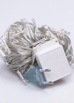 Гірлянда нитка світлодіодна garlandopro 200 led 10 м 8 режимів led led гірлянди8 фото