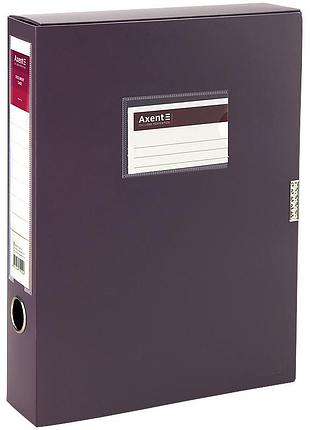 Папка-коробка axent 60мм сливовая (1760-11-a)
