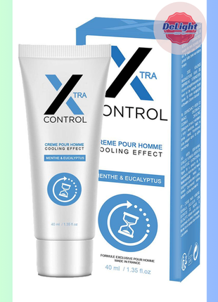 Крем пролонгатор для чоловіків x-control1 фото