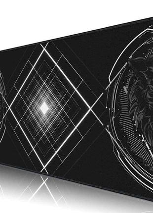 Геймерський килимок, ігрова поверхня primo geometric lion 40х90см