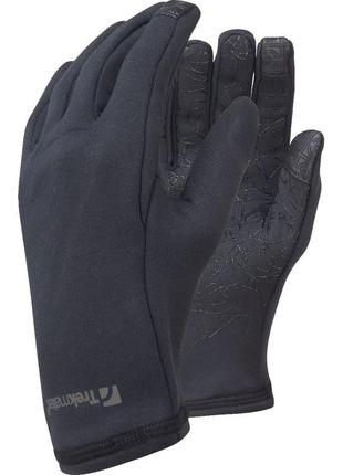 Рукавиці trekmates ogwen stretch grip glove tm-006309 black - s - чорний