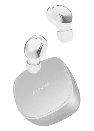 Наушники proove bluetooth гарнитура charm tws silver