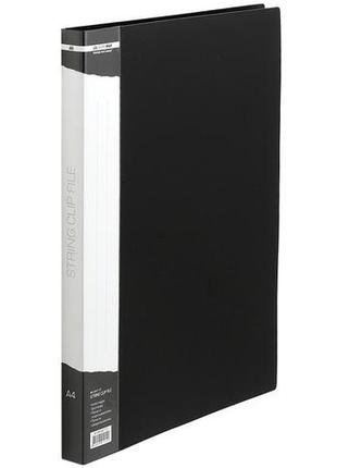 Папка а4 зі швидкозшивачем чорний