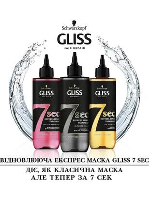 Маска доя волося gliss kur 7 секунд