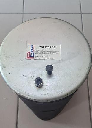 Пневморессора без стакана man tga/ tgs/ tgx/ tgm pega p10.4705.s01 (81436010155, 81436016068)