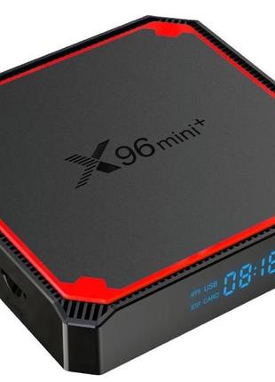 Тб-приставка amlogic x96 mini plus s905w4, 1gb ram, 8gb rom, чорна