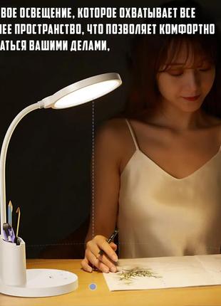 Лампа акумуляторна 1500mah led сенсорна remax rt-e815 white2 фото