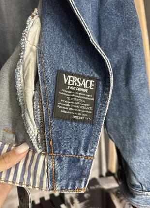 Вінтажна джинсова куртка versace оригінал 1992-1996 рік3 фото
