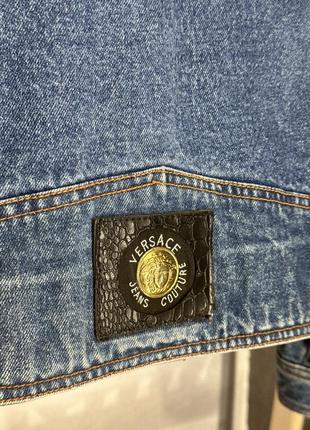 Вінтажна джинсова куртка versace оригінал 1992-1996 рік5 фото