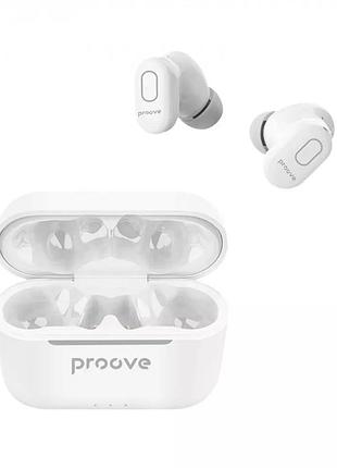 Наушники proove bluetooth гарнитура horizon tws with anc white