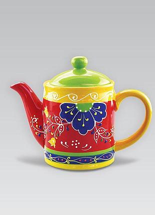 Керамический заварочный чайник 800 мл. maestro mr-20007-08 заварник для чая...
