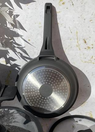 Набір кухонного посуду 10 предметів edenberg eb-5649 набір каструль казанів з...