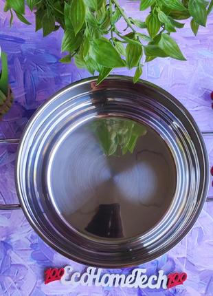 Кастрюля 10.0 л из нержавеющей стали maestro mr-3508-30 индукционная кастрюля из...