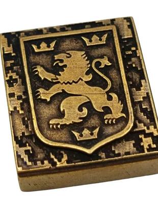 Клипса molle галичина бронза ручное литье