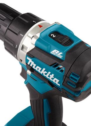 Шурупокрут-дриль акумуляторний makita ddf484rte (54 нм, 1.5-13 мм, bl, lxt)4 фото
