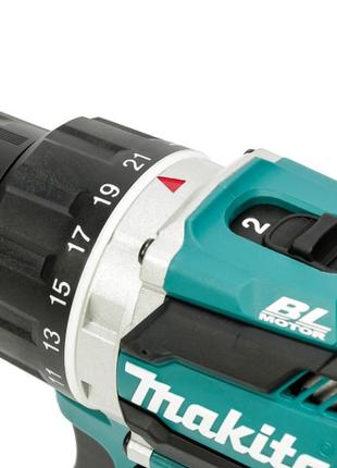 Шурупокрут-дриль акумуляторний makita ddf484rte (54 нм, 1.5-13 мм, bl, lxt)5 фото