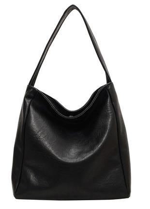 Сумка жіноча cloak italian bags чорний 36х12х33 см (id_1355)