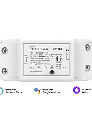 Wifi реле sonoff basic r2