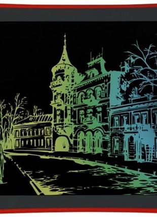 Кольоровий графічний планшет для малювання psheko writing tablet 12" red (ph050640)