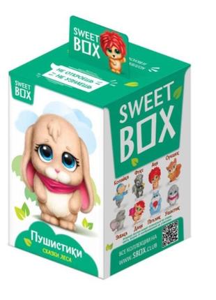 Сказки леса пушистики свитбокс жевательный мармелад с игрушкой свит бокс sweet box