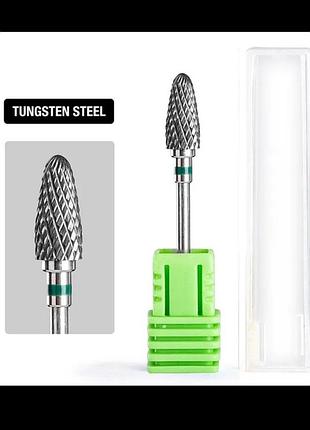 Твердосплавна фреза для зняття гель-лаку кукурудза 6*14