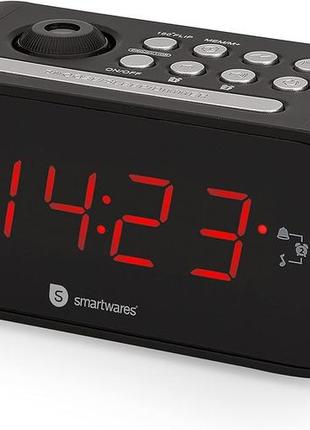 Годинник з радіо audiosonic cl-1496